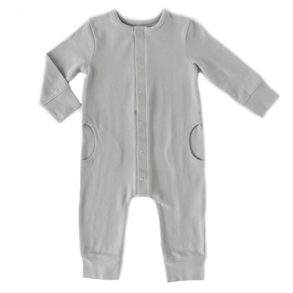 NWT Pehr Organic Essentials Romper (Soft Sea)